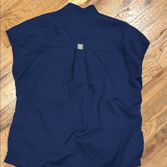 Navy/Royal Blue Women's Scrub Set - Picture 9 of 9